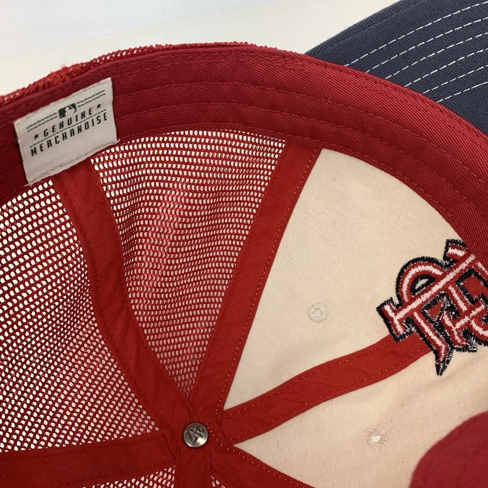 St. Louis Cardinals Hat Gray Red Mesh '47 Twins Snapback OSFA MLB Baseball Cap